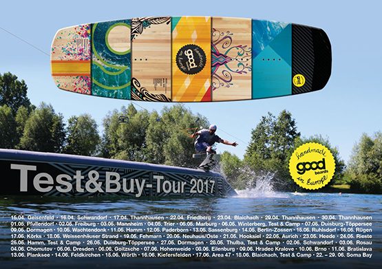 Goodboards Test&Buy-Tour 2017